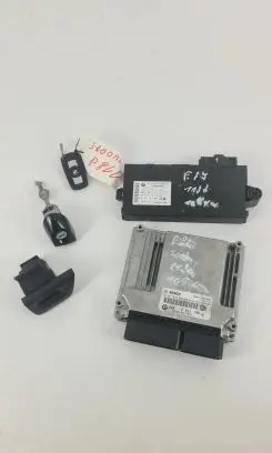 BMW 1 E81 E87 Engine ECU kit and lock set 7811701 9147220 6954717