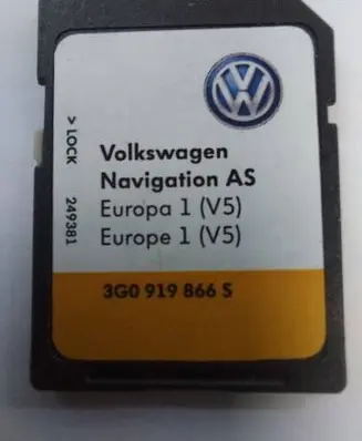 Volkswagen Sharan Navigation maps CD/DVD 3G0919866S
