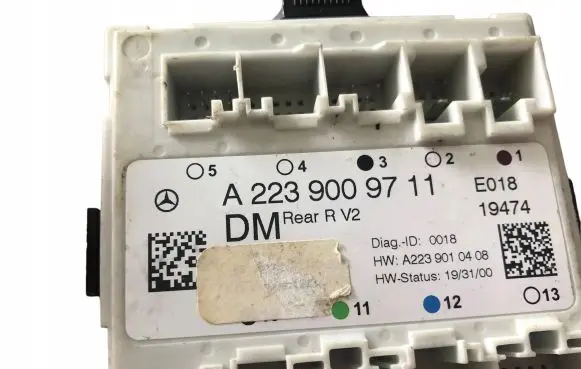 Mercedes-Benz S W223 Door control unit/module A2239009711