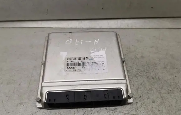 Mercedes-Benz A W168 Engine control unit/module A6681530279 0281010793
