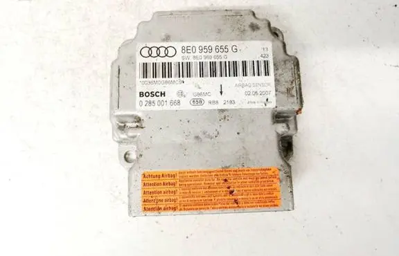 Audi A4 S4 B6 8E 8H Airbag control unit/module 8E0959655G 0285001668
