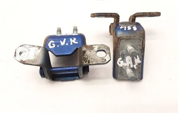 Rear door hinge set