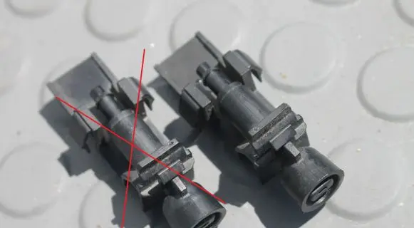 Windshield washer spray nozzle