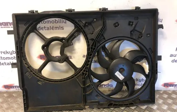 Electric radiator cooling fan