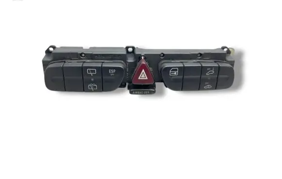 Mercedes-Benz C W203 Hazard light switch 2038219058 3306450200 20185088001