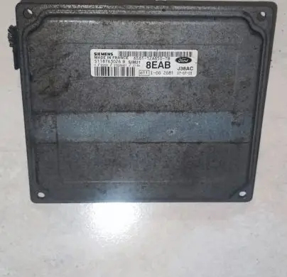Ford Fiesta Engine control unit/module 6S6112A650TB S118763026B 272296457