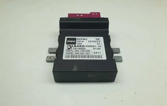 BMW 5 F10 F11 Fuel injection pump control unit/module 7276073 11614900 55892110