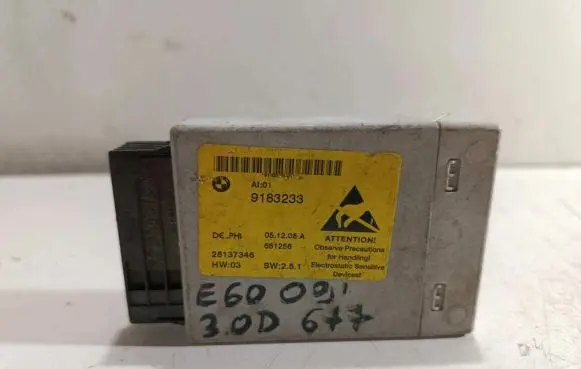 BMW 5 E60 E61 Head unit multimedia control 9183233