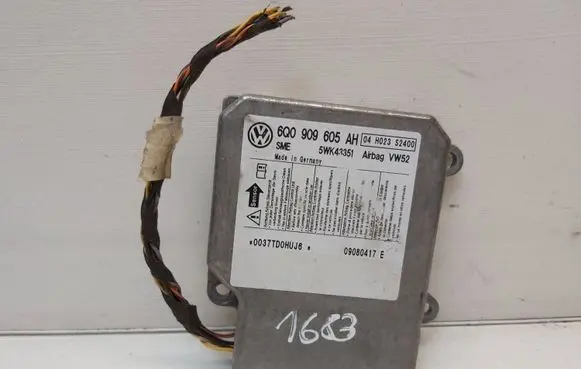 Volkswagen PASSAT B6 Airbag control unit/module 6Q0909605AH