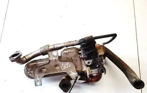 EGR valve cooler