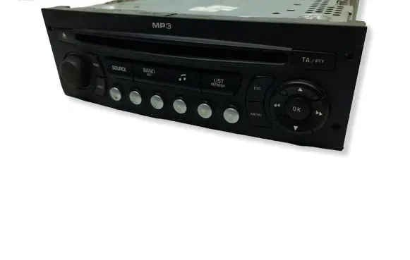 Citroen C4 I Radio/CD/DVD/GPS head unit 96646223XTKASACJA 96646223XT