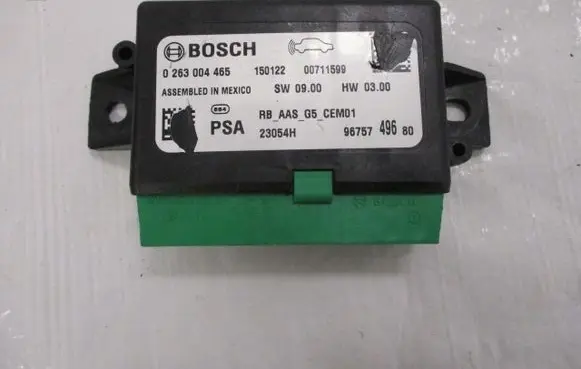 Peugeot 308 Parking PDC control unit/module 9675749680