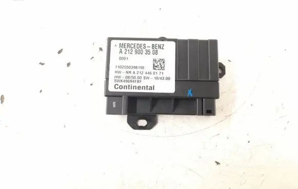 Mercedes-Benz GLK (X204) Fuel injection pump control unit/module 2129003508 0009003101
