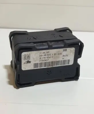 Opel Astra H ESP acceleration yaw rate sensor 13208665 10170103623 CT75H30E1F