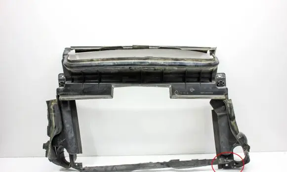 Mercedes-Benz GL X164 Top upper radiator support slam panel A1645000816