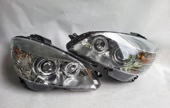 Mercedes-Benz C W204 Headlights/headlamps set A2048202961 A2048203061