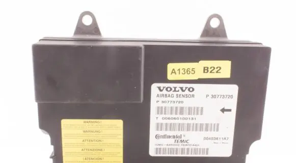 Volvo S80 Airbag control unit/module 30773720 06060100131 P30773720