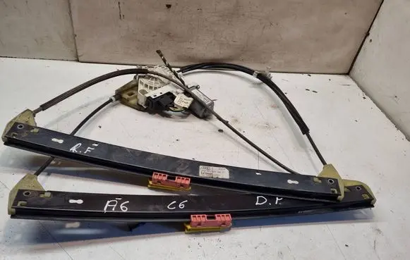 Audi A6 S6 C6 4F Front door window regulator with motor 4F0837462C 4F0959802D