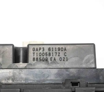 Mazda 6 Interior fan control switch GAP361190A