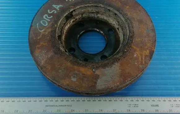 Opel Corsa D Front brake disc