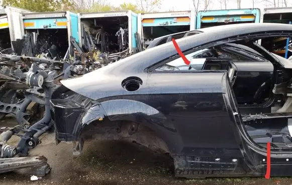 Audi TT TTS Mk2 Rear quarter panel 