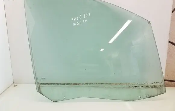 Peugeot 807 Front door window glass four-door 43R000929