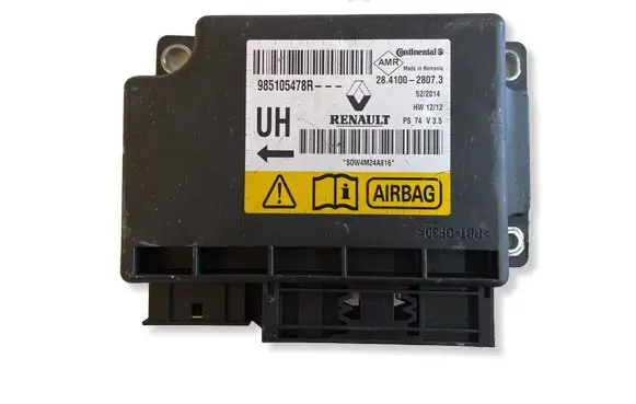 Renault Megane III Airbag control unit/module 28410028073 985105478R S0W4M24A816