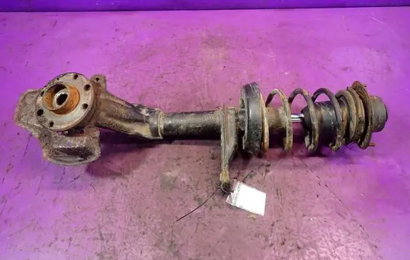 Opel Astra F Front shock absorber with coil spring 