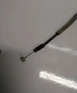 Rear door cable line