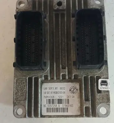 Fiat Grande Punto Engine control unit/module ECU 51843143