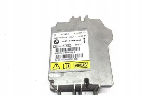 BMW 1 E81 E87 Airbag control unit/module 9119058