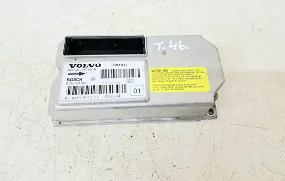 Volvo S80 Airbag control unit/module 0285001456 P8651523