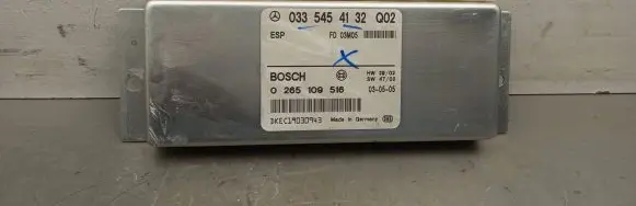 Mercedes-Benz E W211 ESP (stability system) control unit 0335454132 0265109516 DKSC19030943