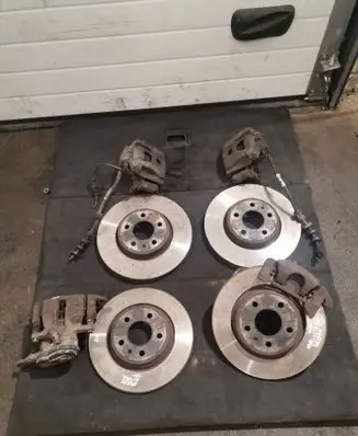 Audi A4 S4 B8 8K Front brake disc