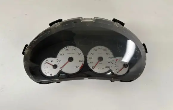 Peugeot 206 Speedometer (instrument cluster) 9648836680 000500603 JAT14004CE