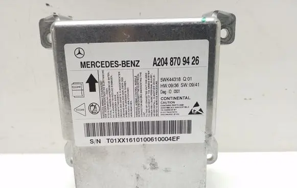 Mercedes-Benz C W204 Airbag control unit/module A2048709426