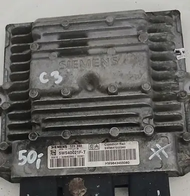 Citroen C3 Engine control unit/module ECU 5WS40021F-T