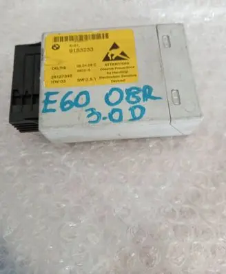 BMW 5 E60 E61 Center console control module 9183233