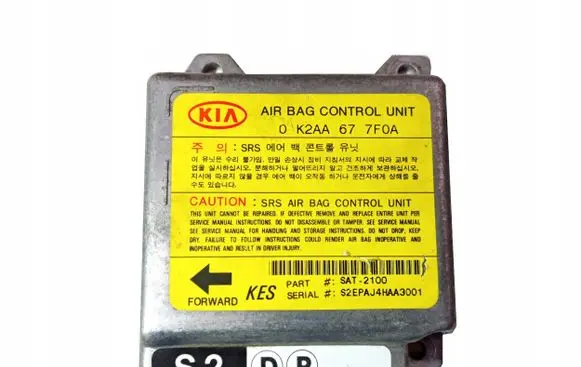 KIA Shuma Airbag control unit/module 0K2AA677F0A