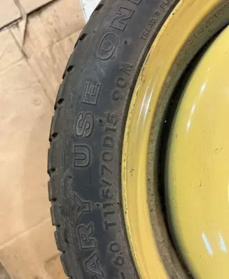 Mazda 6 R15 spare wheel 