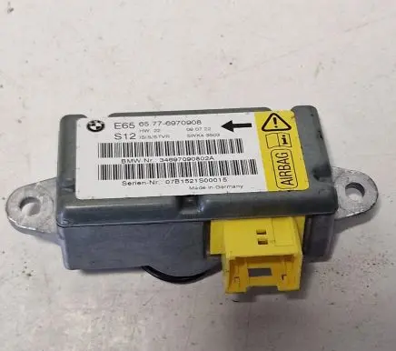 BMW 7 E65 E66 Airbag control unit/module 34697090802A 5WK43503 07B1521S00015