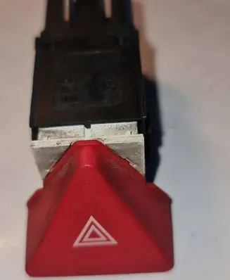 Volkswagen Touran I Hazard light switch 1T095350