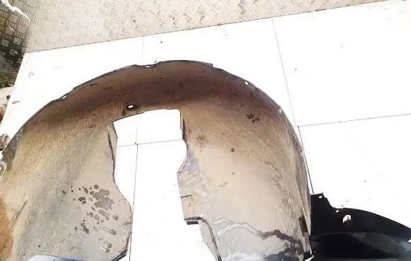 Skoda Superb B6 (3T) Front wheel arch liner splash guards 3t0809962 3t0809958b