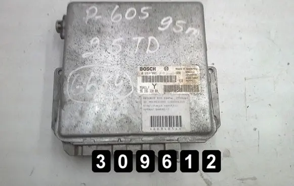 Peugeot 605 Engine control unit/module 0281001213