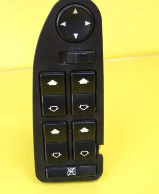Electric window control switch