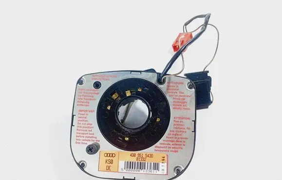 Audi A6 S6 C4 4A Airbag slip ring squib (SRS ring) 4D0951543D 81332 00000133611