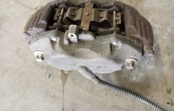 Mercedes-Benz S W221 Front brake caliper A0034206383