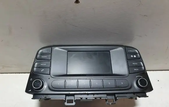 Hyundai Kona I Radio/CD/DVD/GPS head unit 96170J9200TMT 5221620 8751080