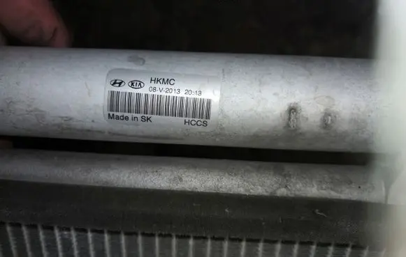 KIA Ceed Air conditioning (A/C) radiator (interior) 0000