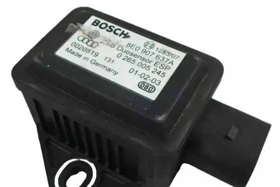 Audi A8 S8 D3 4E ESP acceleration yaw rate sensor 8E0907637A